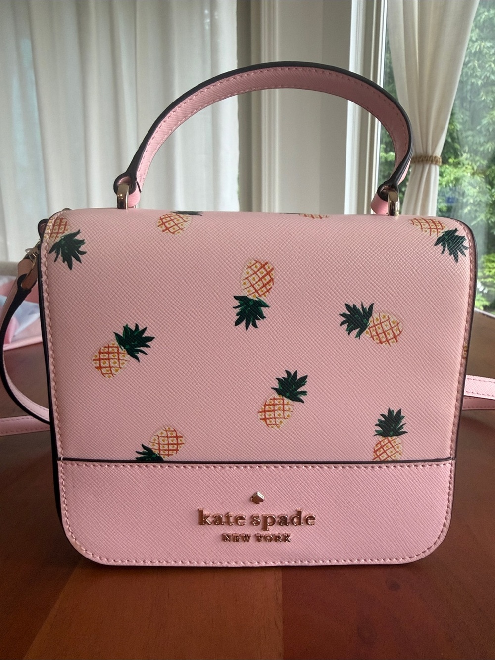 🍍💕 Kate Spade Pink Pineapple Crossbody 🍍 NWOT ✨ Discontinued & HTF 💕